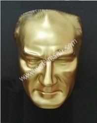 Atatrk Mask rnei 28 cm Ykseklik - fiberglass