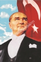 Atatrk Resimleri D Mekan rnekleri 8 nolu poster 4x6 metre