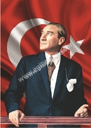 Atatrk Posterleri rnekleri ve Fiyat 22 nolu poster 150x225 cm