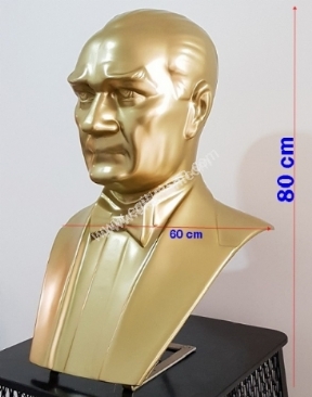 Atatrk Bstleri Byk l Atatrk Bst Fiyat 80 cm polyester