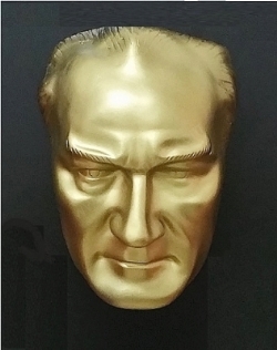 Atatrk Mask fiyat polyester 28 cm