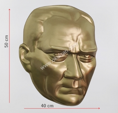 Atatrk Mask Polyester Model rnekleri 50 cm